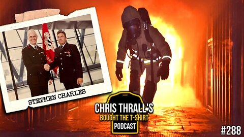 London Firefighter's HORRIFIC True Stories | Stephen Charles | Bought The T-Shirt Podcast