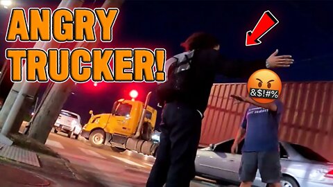 ANGRY TRUCKER! - Best Motorcycle Road Rage, Crashes, Close Calls of 2022 [Ep.18]