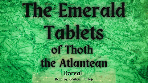 The Emerald Tablets Of Thoth The Atlantean By Doreal - Audiobook Full Length