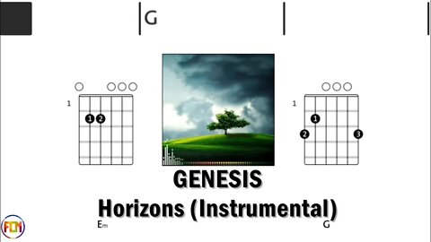 GENESIS Horizons Instrumental FCN GUITAR CHORDS & LYRICS