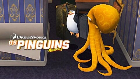 OS PINGUINS DE MADAGASCAR #7 - Pinguins vs. Polvos! (Legendado em PT-BR)