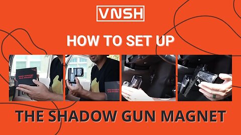 How To Quickly & Easily Set Up The Quick Draw VNSH Shadow Gun Magnet In Your Car or Truck