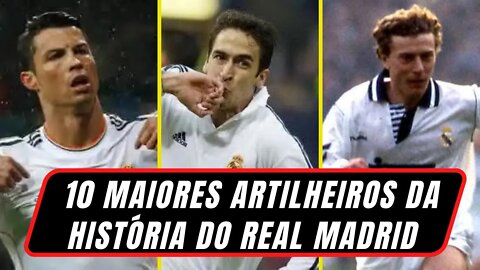 Top 10 Maiores Artilheiros da História do Real Madrid