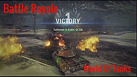 1st Battle Royale Victory | Steel Hunter Event | World Of Tanks
