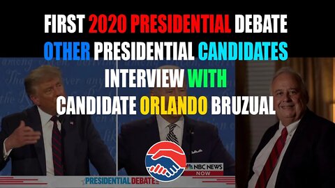 First 2020 Presidential Debate - Interview with Orlando Bruzual