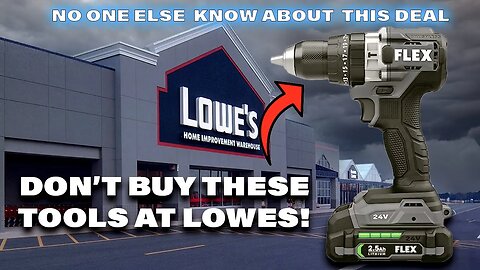 Lowes just got DESTROYED - DON"T buy these tools at Lowes