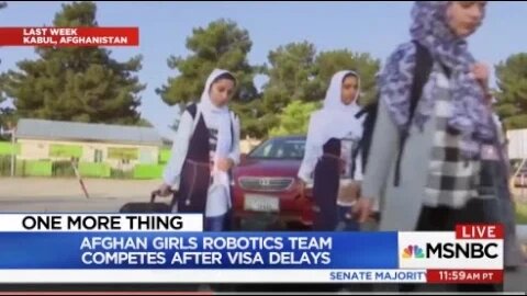 MSNBC Anchor Falsely Blames Travel Ban For Afghan Robotics Team’s Visa Woes