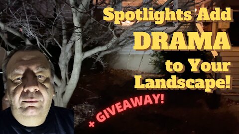 Adding Solar Landscape Lighting and a GIVEAWAY Contest!