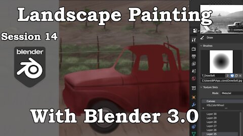 Painting With Blender, Session 14