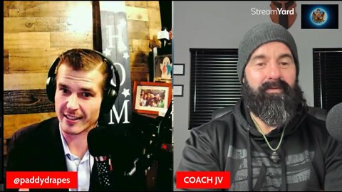 Coach JV & Paddy Drapes Interview on CRYPTO WAR.LIVE