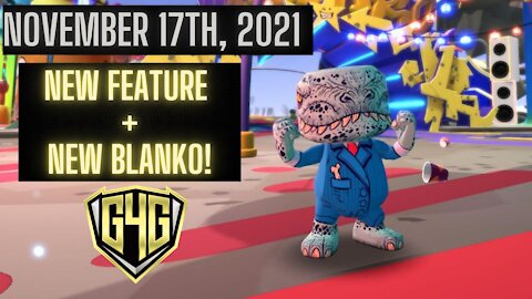 11.17.2021 - Blankos Block Party Daily: Daily Challenges, the Desk, and a new Blanko Drop, Astrid!