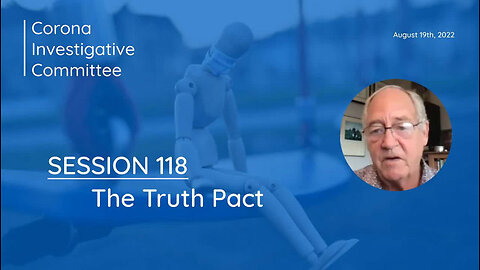 Dr. Patrick Moore | Session 118: The Truth Pact (EN) | 19.08.2022