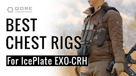 TOP 3 CHEST RIGS (for IcePlate EXO®-CRH) (Haley Strategic, Velocity Systems, Shaw Concepts)