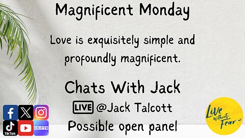 Recognizing Faith to Grow in Love; Chats with Jack and Open(ish) Panel Opportunity