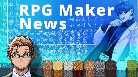 Pixel Grass Sprites, Questing & Fast Traveling w/ Items, Sci-fi Distorted Music | RPG Maker News #35