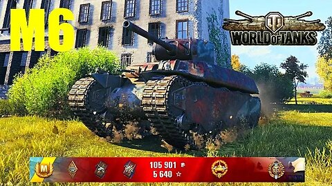 Buffed M6, 5.4K Damage. 6 Kills, Widepark - World of Tanks