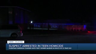 Suspect arrested in teen homicide