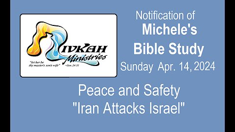 Peace and Safety - Iran Attacks Israel (Audio Fixed)