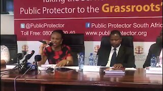 UPDATE 1 - Public Protector alarmed by extent of looting around Nelson Mandela funeral (ug7)