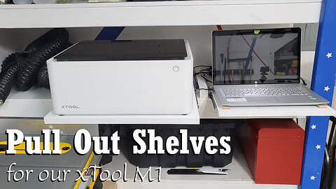 Pull Out Shelves For xTool M1