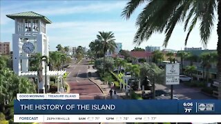 The history of Treasure Island