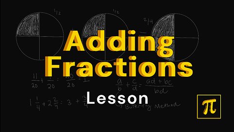 How to ADD Fractions? - It's easy, just use the butterfly method!
