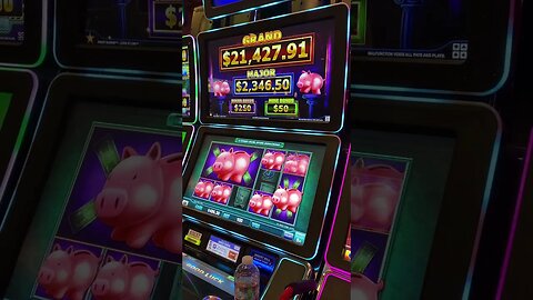 WE GOT A $250 MINOR PIGGIE BONUS!!! #slots #bonusfeature #slotwin #jackpot #slotmachine #casinogame