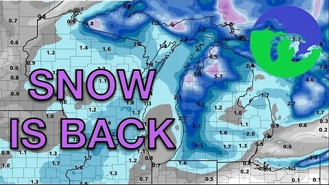 Widespread Snowfall Event Expected in Michigan Starting this Weekend -Great Lakes Weather
