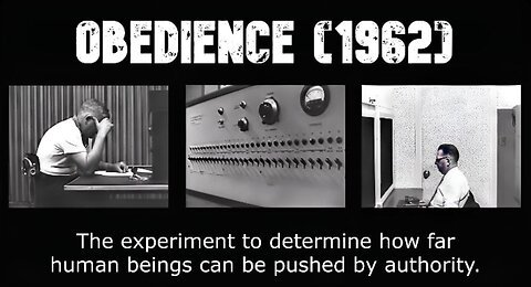 Obedience (1962) - The Milgram Experiment [Better Quality] - Documentary