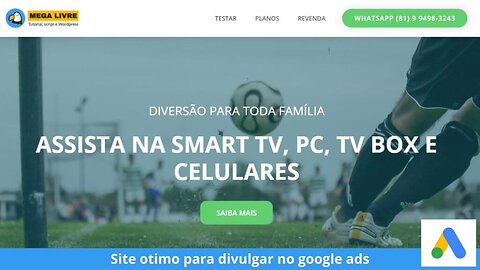 Site Para Revender Iptv Pelo Google Ads | FexIPTV