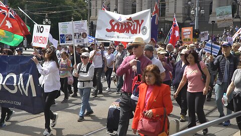 World Wide Freedom Rally Melbourne - No To The Voice 23-09-2023