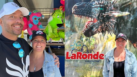 Opening Day at Six Flags : La Ronde in Montreal, Canada