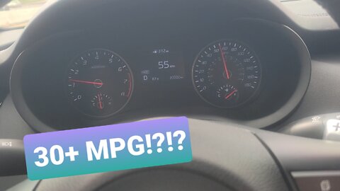 Kia Stinger GT 30+ MPG - Highway!!??