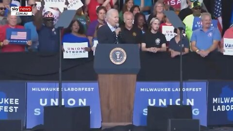 Bobo Biden 'Relentlessly Heckled' During Labor Day Speech
