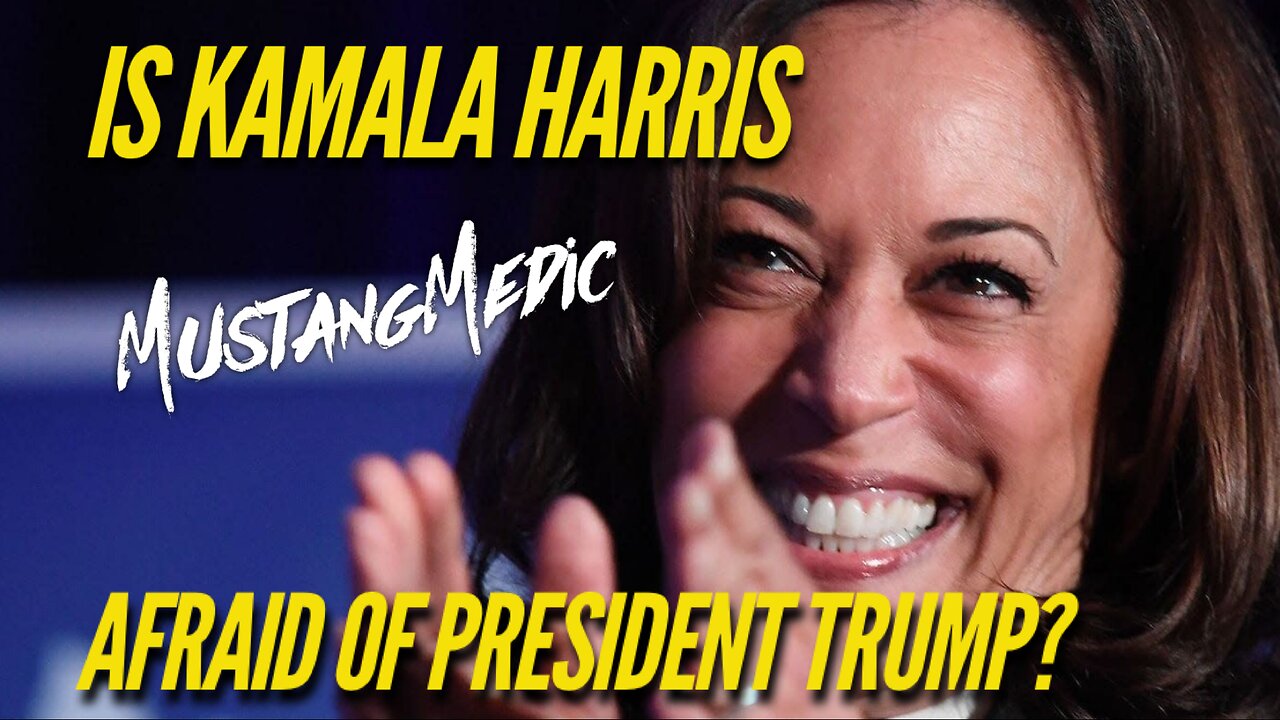#kamala #harris is afraid of President Trump on the #theview does ...