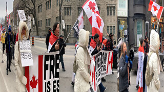 Raw video: Toronto freedom rally