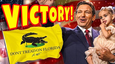 Gov. DeSAVAGE gives most EPIC victory speech EVER after Florida officially becomes Red Kingdom