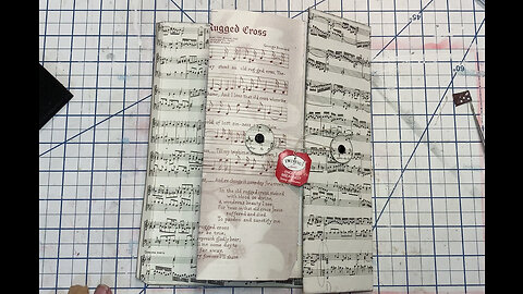 Episode 275 - Junk Journal with Daffodils Galleria - Music Folio Pt. 4