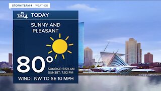 Southeast Wisconsin weather: Lots of sunshine and low humidity Monday