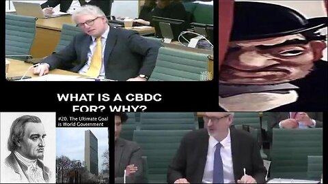 UK Treasury Sec. (Rothschild Agent) Directly Asked: What Are CBDC's For? What Problem