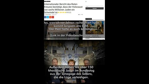 ZIONISTEN = SATANISTEN > Laut Rotem Kreuz seien keine 6 Millionen, sondern 270.000 umgekommen