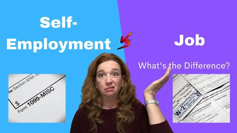 The Difference Between Self-Employment and a Job