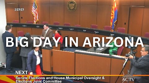 LIVE: AZ Senate Elections Hearing - Liz Harris & Seth Keshel!