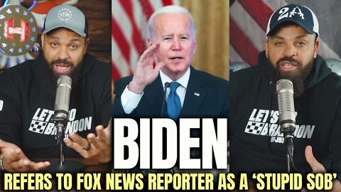 Biden Refers To Fox News Reporter as “Stupid SOB”