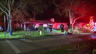 Woman recovering after fire rips through her home