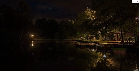 Peaceful Lake Sounds at Night | Frogs, Crickets, Owls, Nature Sounds | Instanlty fall asleep into deep sleep