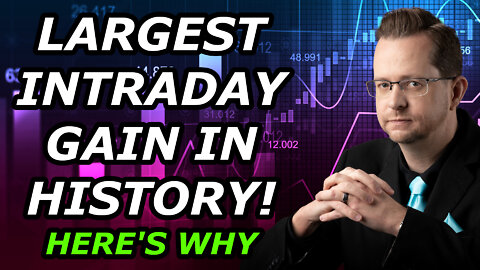 Largest Intraday Gain in History - Why the Stock Market Rose so Much Today - Friday, Feb 25, 2022