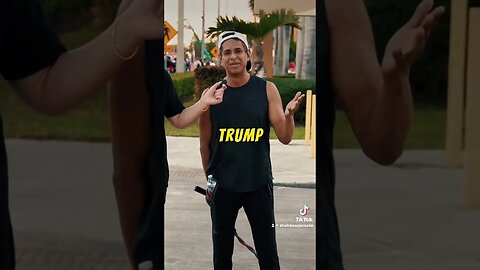 @TheStreetPoller interviewed me at the Trump rally in Miami