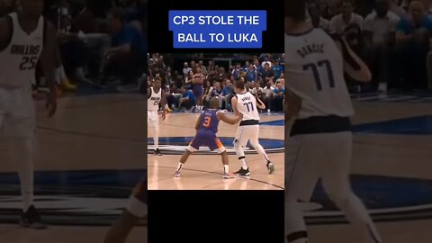 CP3 STOLE THE BALL TO LUKA