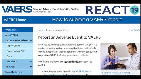 How To Submit A VAERS Report